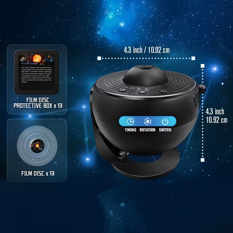 Galaxy Bedroom Projector