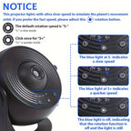 Galaxy Bedroom Projector