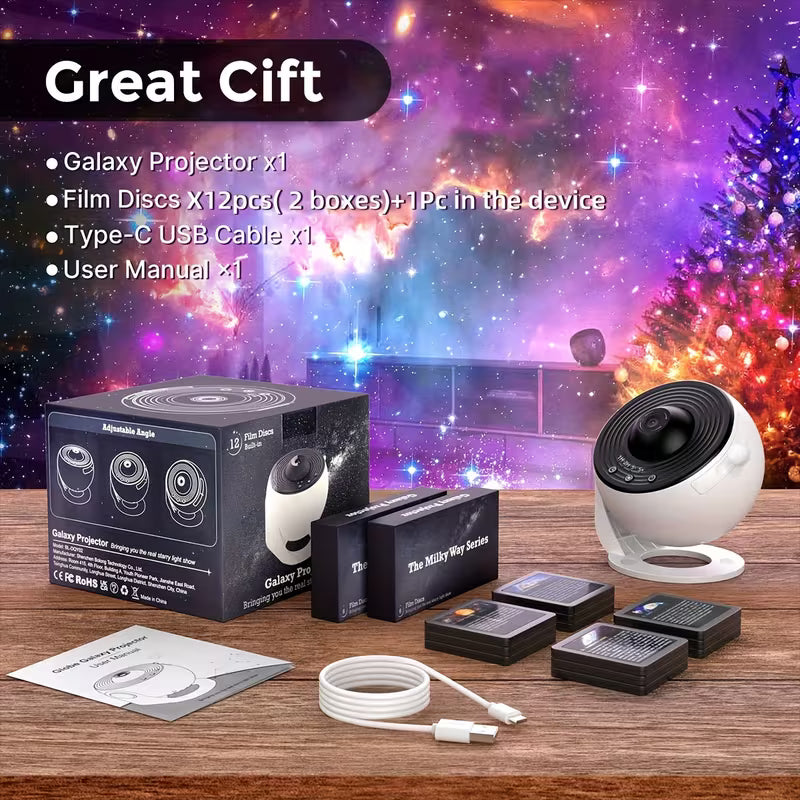 Galaxy Bedroom Projector